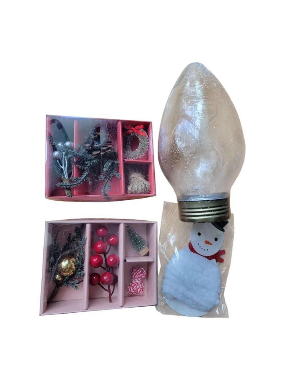 Holiday Decor Craft Set with Embellishments